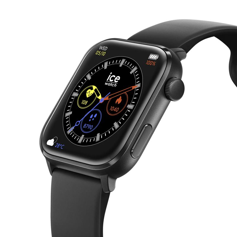 ICE Smartklokke TWO 1.96 Sort