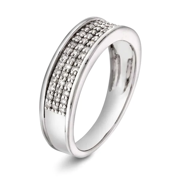 Hovedbilde Diamantring tot.0,35ct tw/si