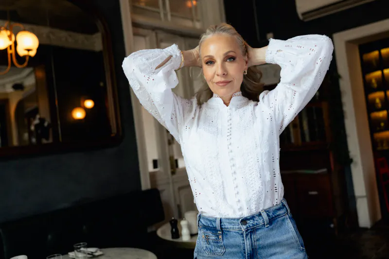 Janne Formoe Bunadsblusen - Bright White