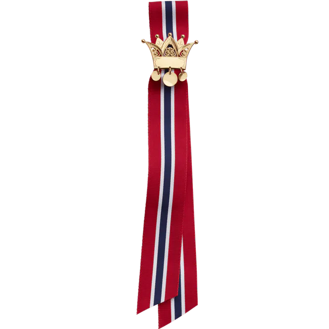 Hovedbilde 17.mai-sløyfepin 2i1 med ...