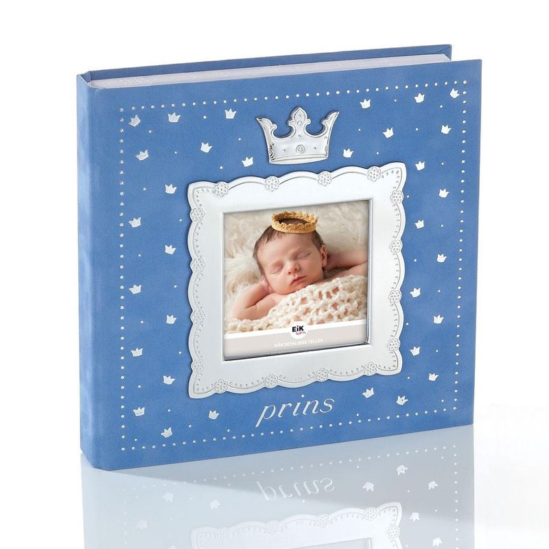 Prins - fotoalbum lysblå