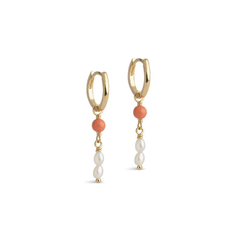 Enamel Live hoops Corall