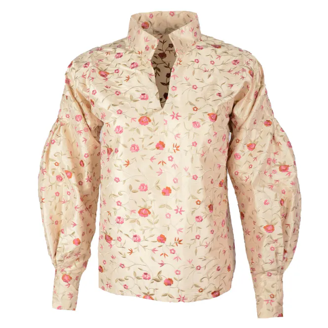 Hovedbilde Bunadskjorte Piz Sion silke, ...