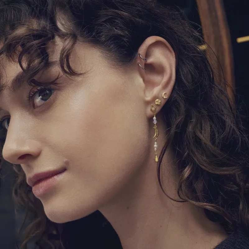 Maanesten Emma Øredobber øredobber sølv