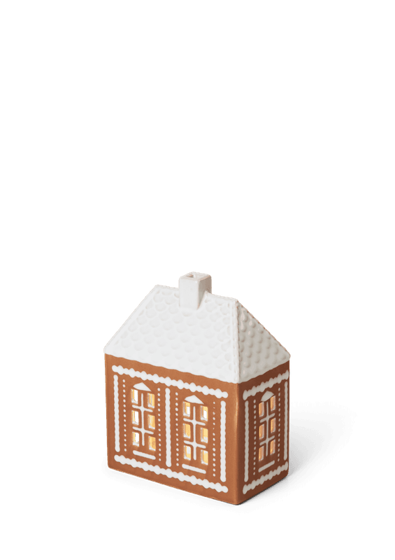 Kähler Hammershøi Pepperkakehus lyshus medium 