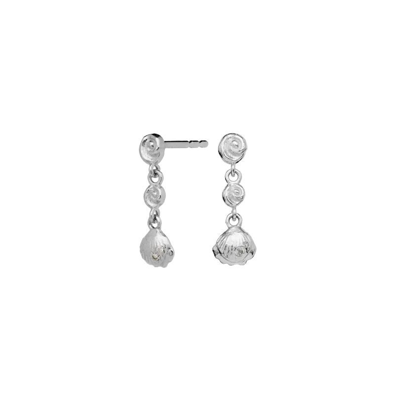 Maanesten Andrina øredobber sølv