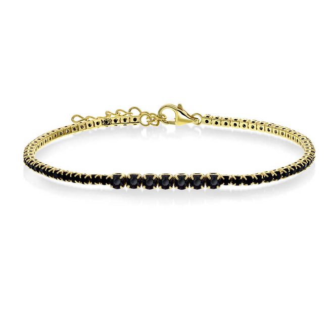 Hovedbilde NC Armbånd i forgylt sølv med ...