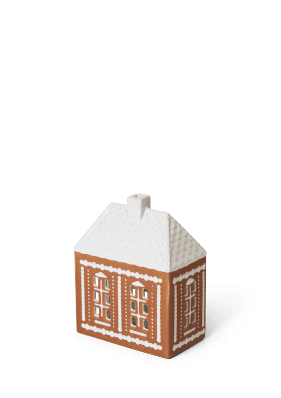 Kähler Hammershøi Pepperkakehus lyshus medium 