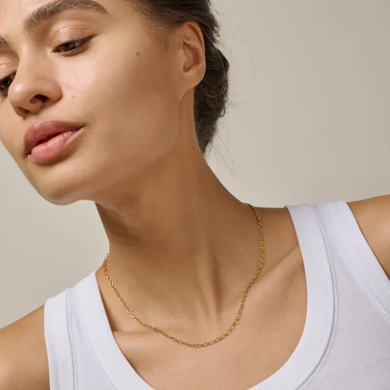 Enamel Kjede Medium Charm 