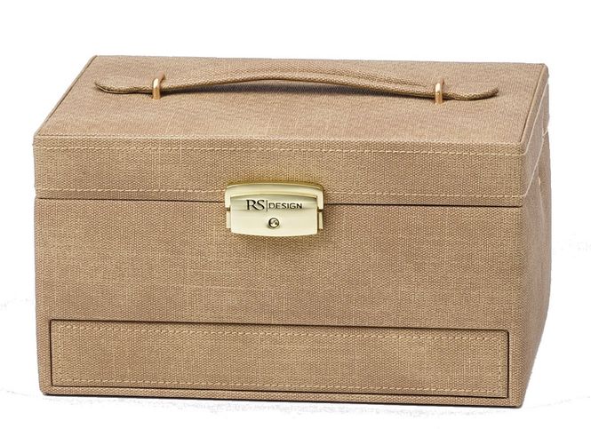 Hovedbilde Smykkeskrin beige