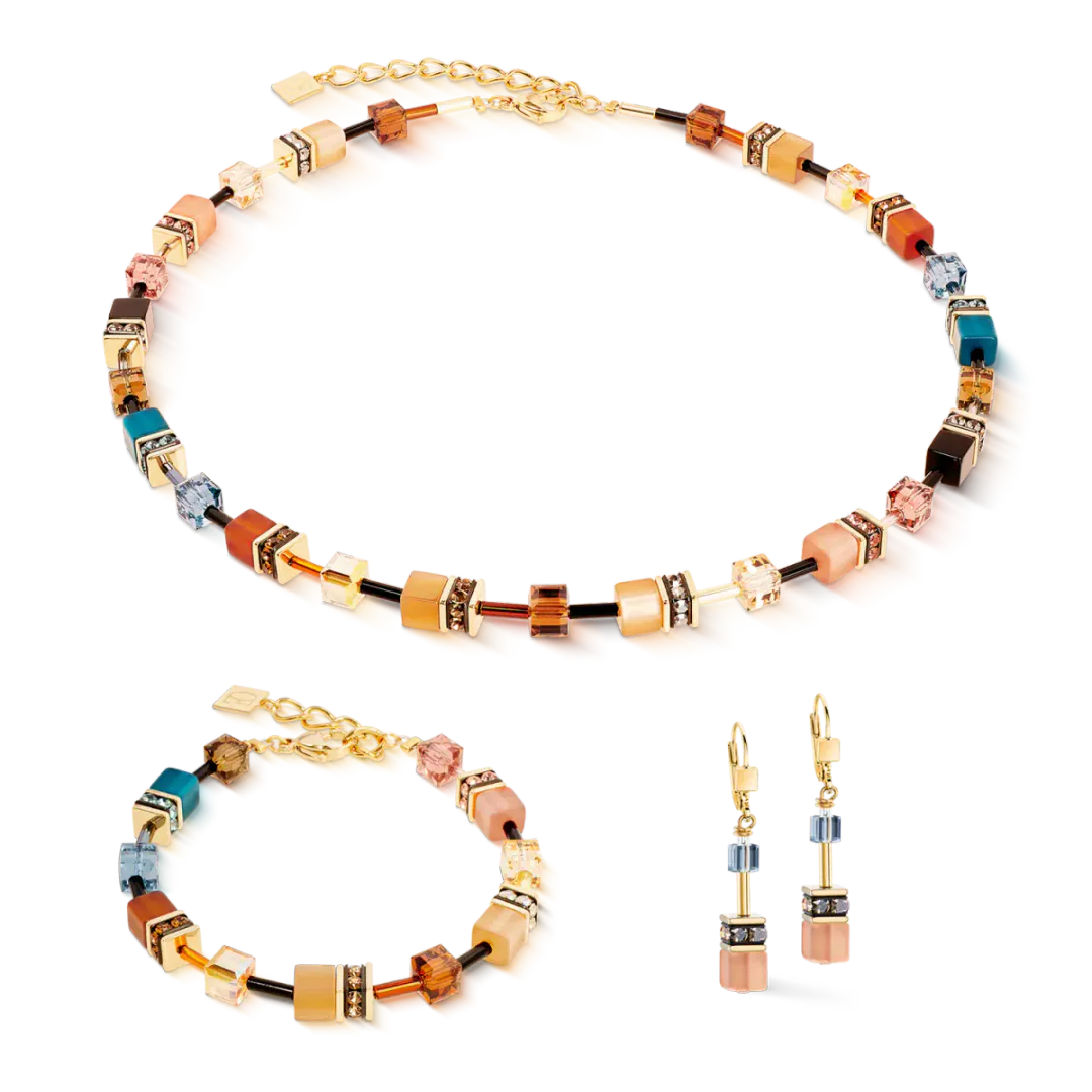 Cæur De Lion Iconic necklace Earth Mirage gold Cæur De Lion Iconic necklace Earth Mirage gold Cæur De Lion Iconic necklace Earth Mirage gold  Smykke Design