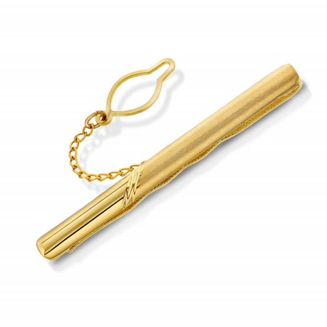 Hovedbilde Slipsnål i forgylt sølv med ...