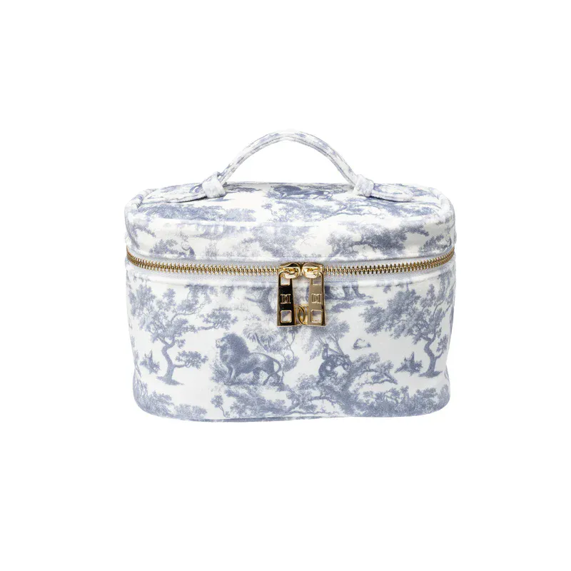 Dark Velvet Sminkebag Savannah Country blå