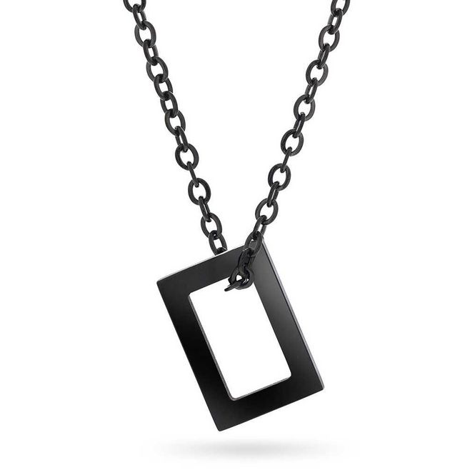 Hovedbilde Alexander Smykke i sort stål 